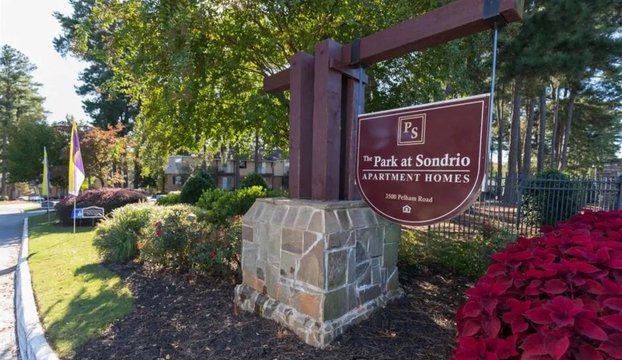 exterior view at The Park at Sondrio located in Greenville, SC